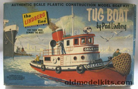 Lindberg Tug Boat 'Orleans' - Cellovision Issue, 740-29 plastic model kit